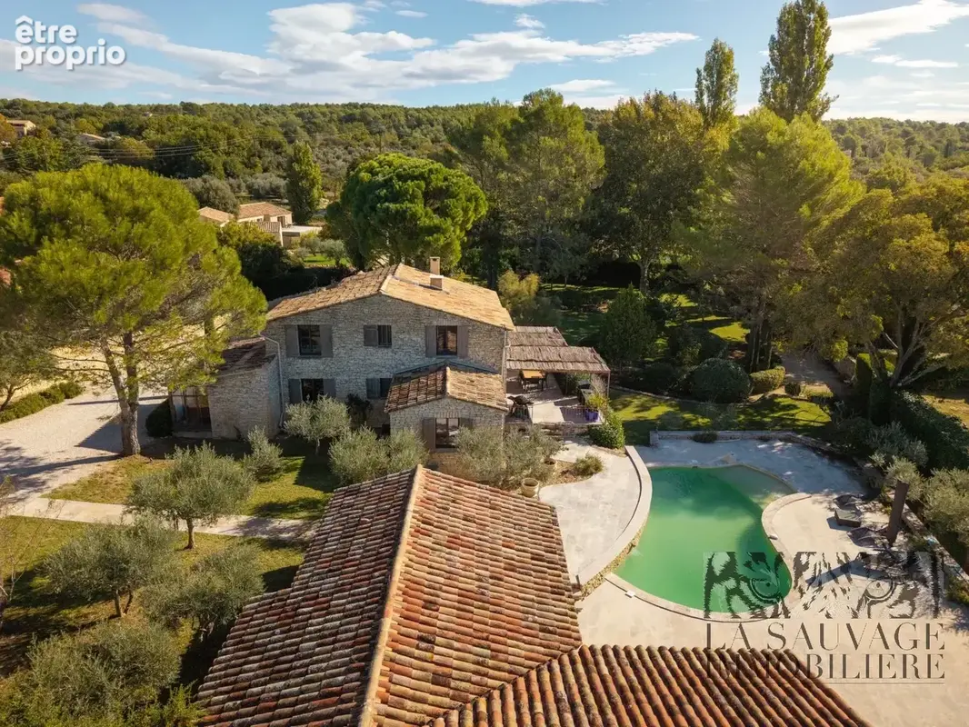 Propriété d'exception - vue panoramique sur le Lubéron - photo 8