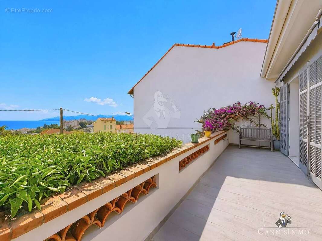 Cannes stanislas maison 6 pieces jardin vue mer - photo 12