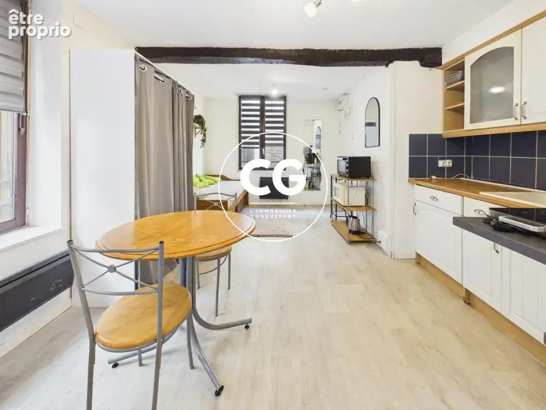 Studio 22,25 m² meublé, 1er étage — quartier du Pollet, Dieppe - photo 9