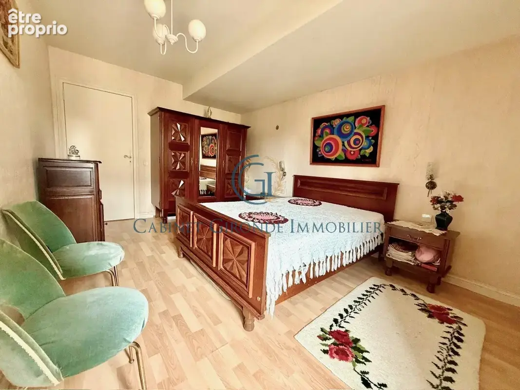 Arveyres maison pierre 130 m2 - 2 chambres - bureau -  garage-  jardin intime - photo 7