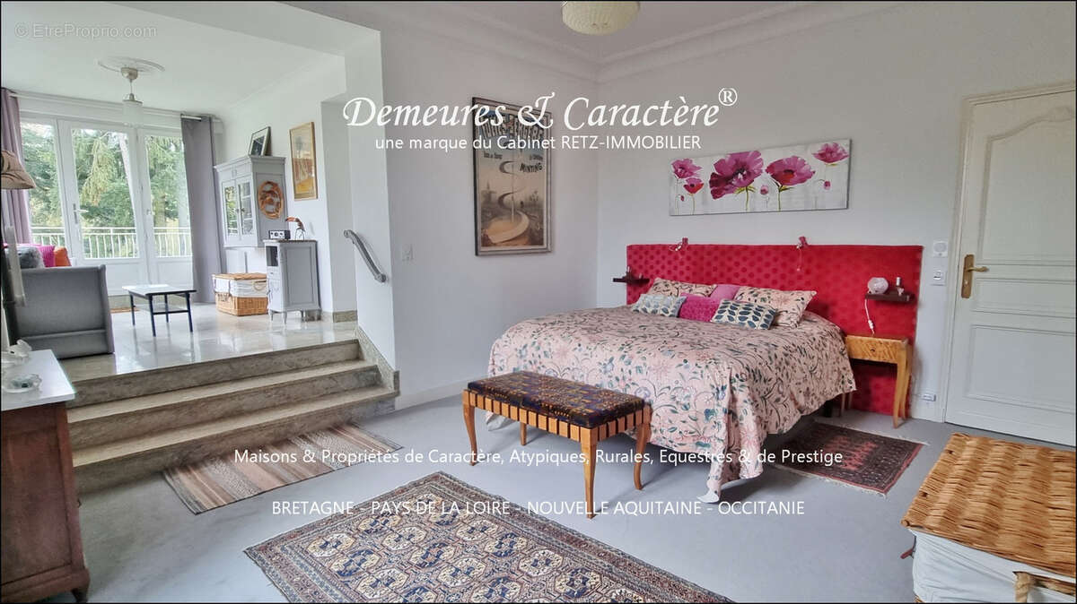 Grande demeure bourgeoise centre bourg, dépendances, accès rivière - photo 21