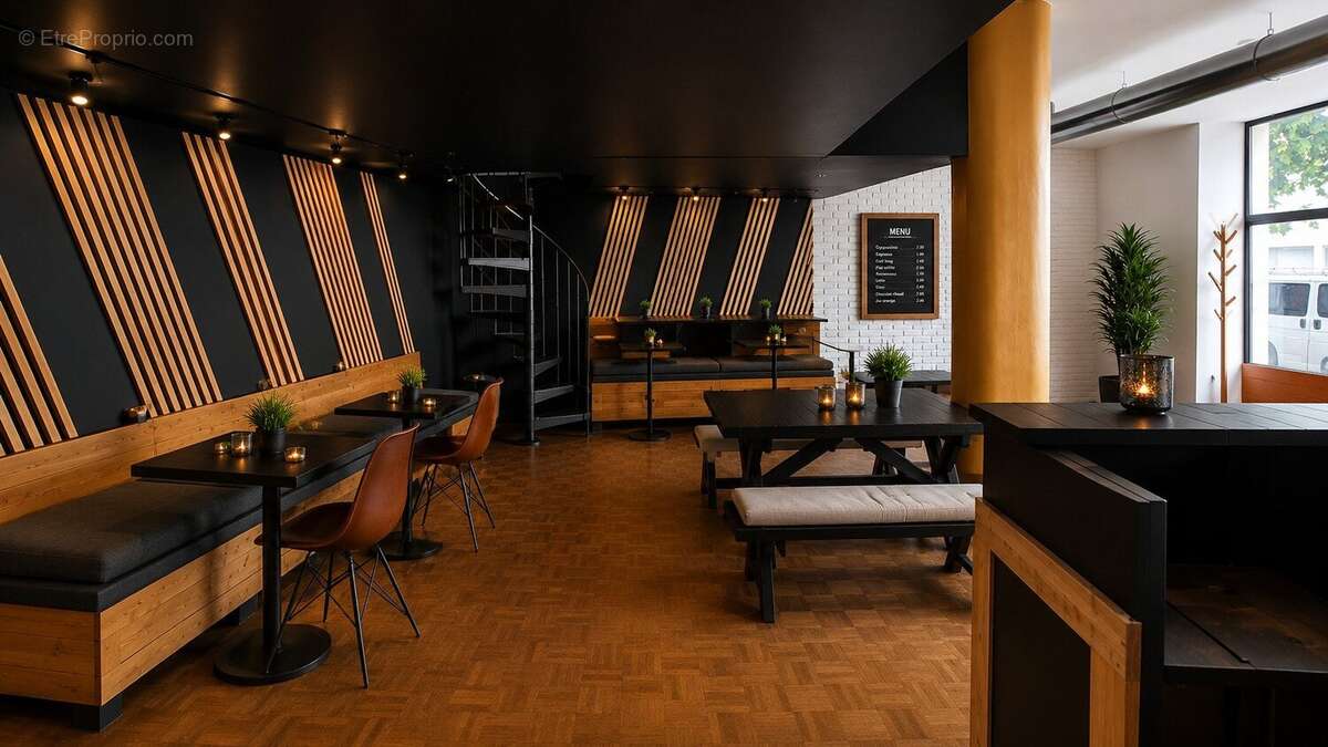 Murs commerciaux restaurant montpellier beaux-arts. - photo 2