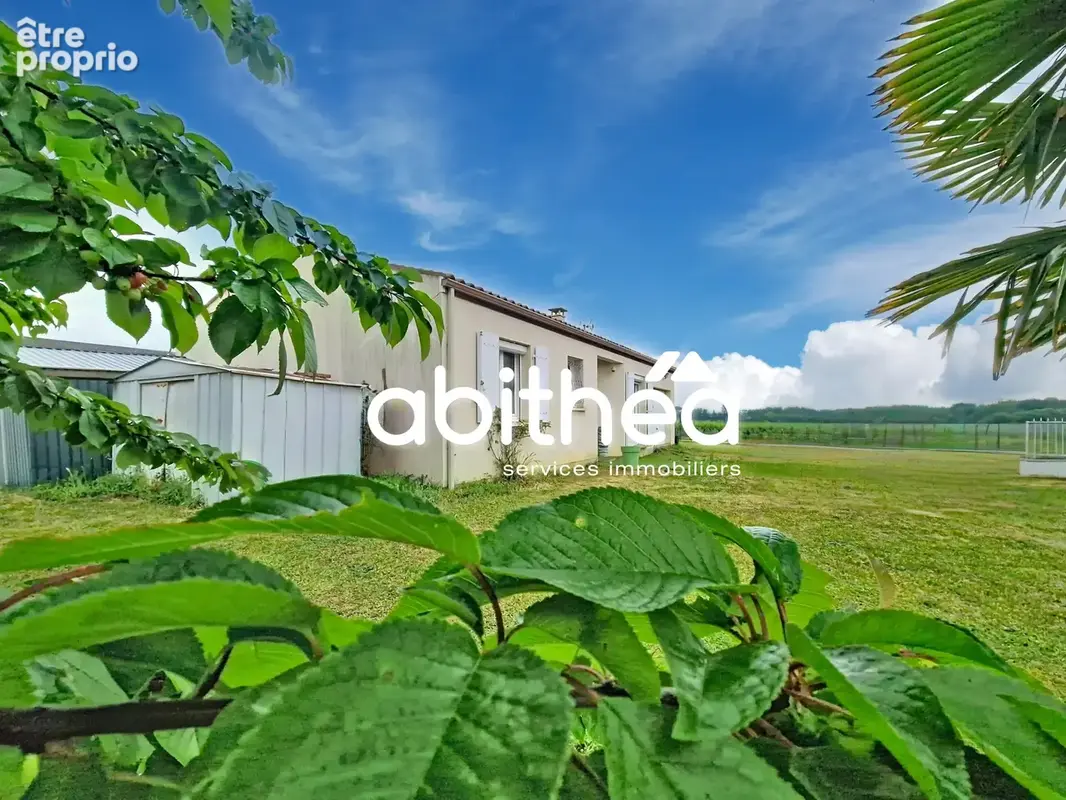 plain pied de 2 chambres  84m2 hab  1050m2 terrain  Saint André de Lidon - photo 15