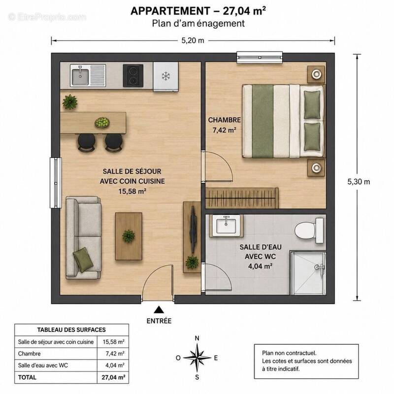 Photo 1 - Appartement à POMPONNE