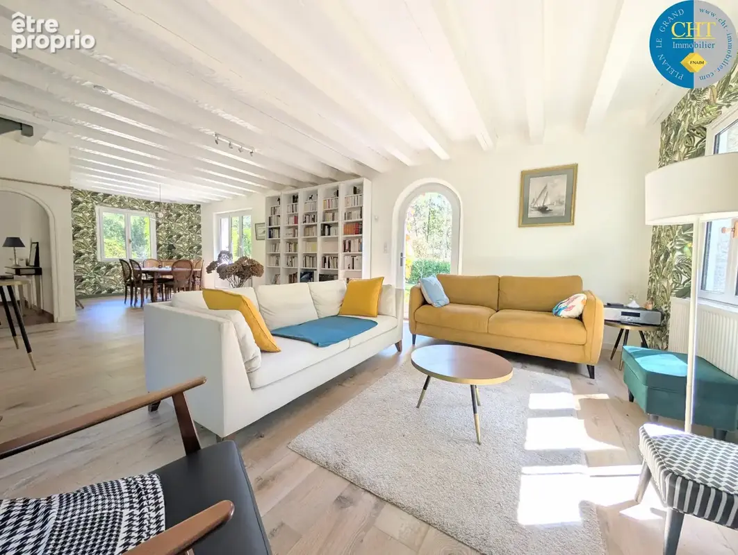 Maison de caractère avec parc de 1,5 hectare à la justice - beignon (56380) avec cht immobilier - photo 5