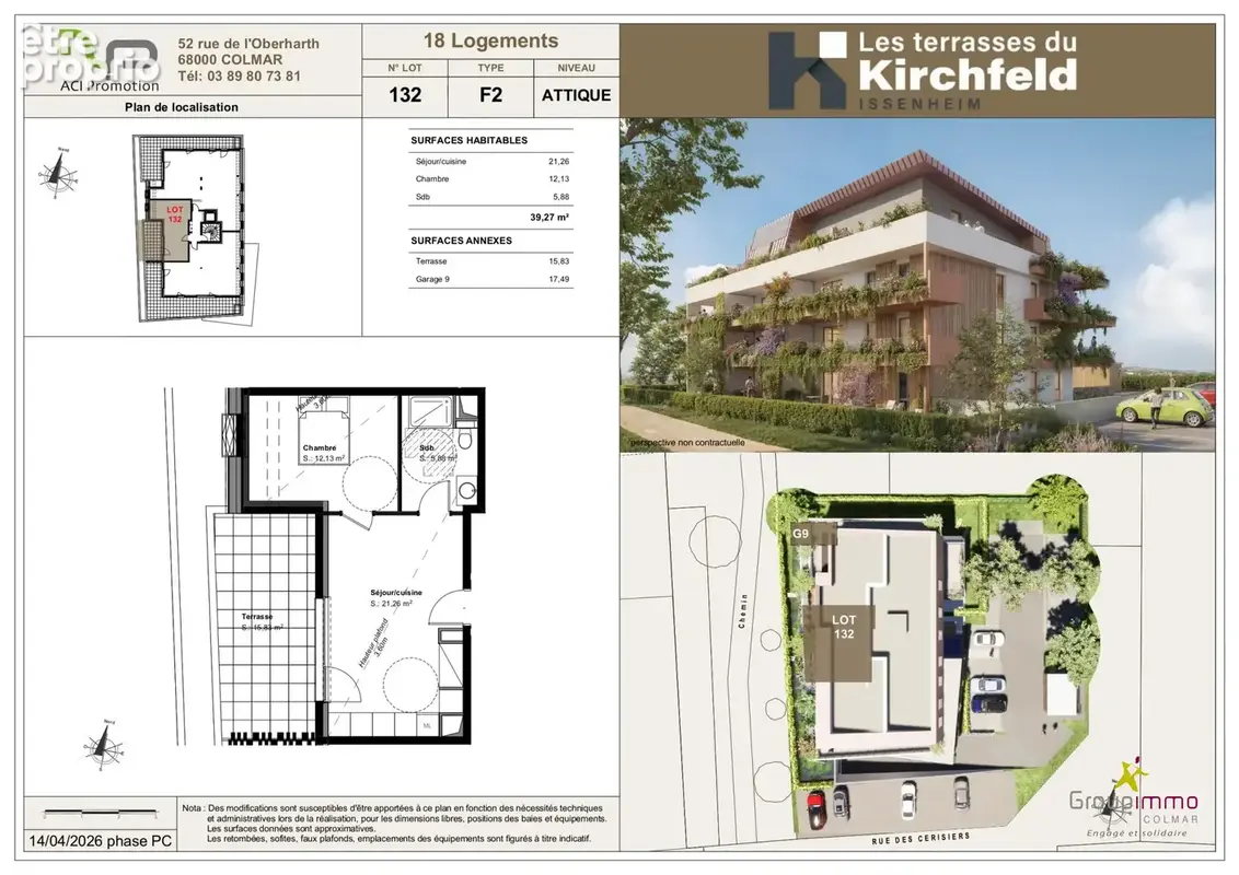 Appartement à ISSENHEIM