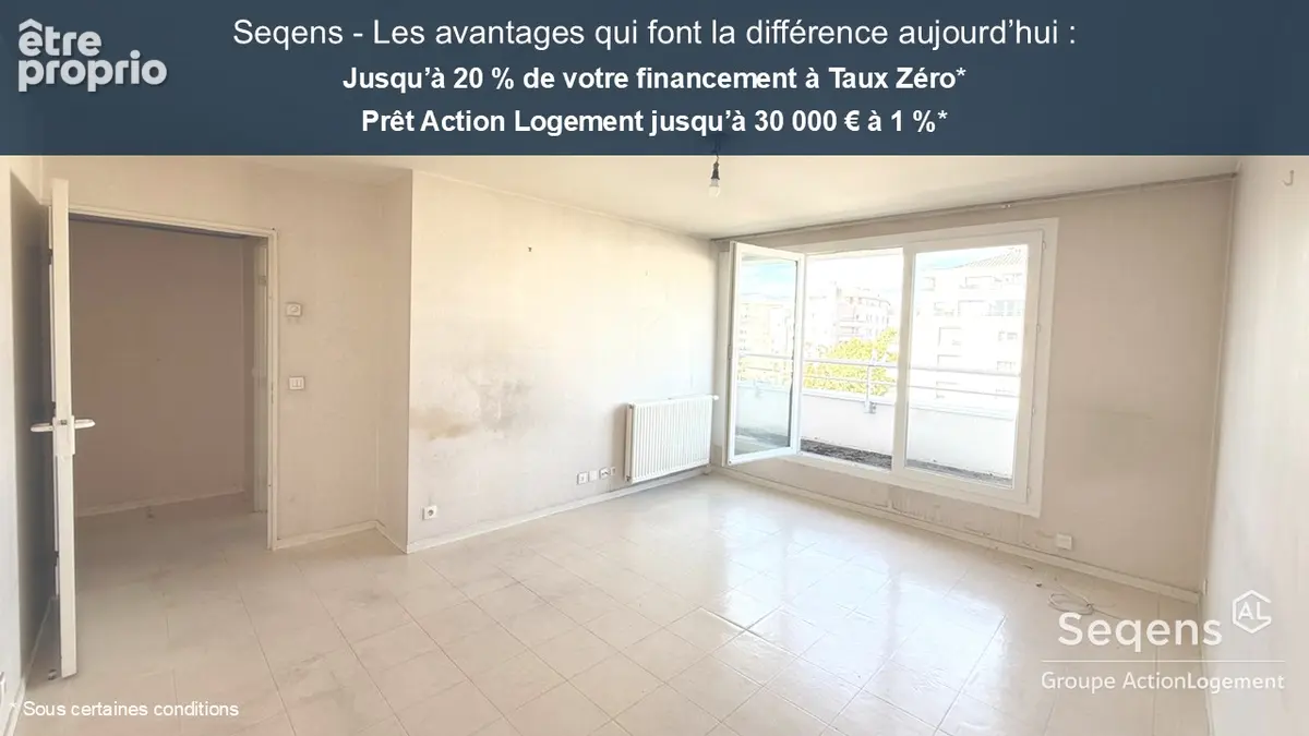 Appartement Creteil 3 pièce(s) 65.43 m2 - photo 1