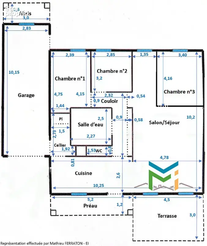 Maison 3 pièces 101 m2   Les Méannes Romans sur Isère (26) - photo 9