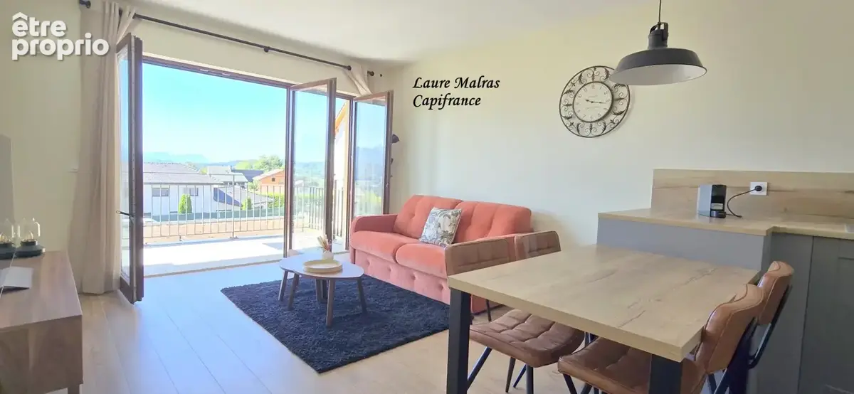 GROISY – A vendre beau T2 avec balcon, vue montagnes, cave, 2 stationnements privatifs - photo 10