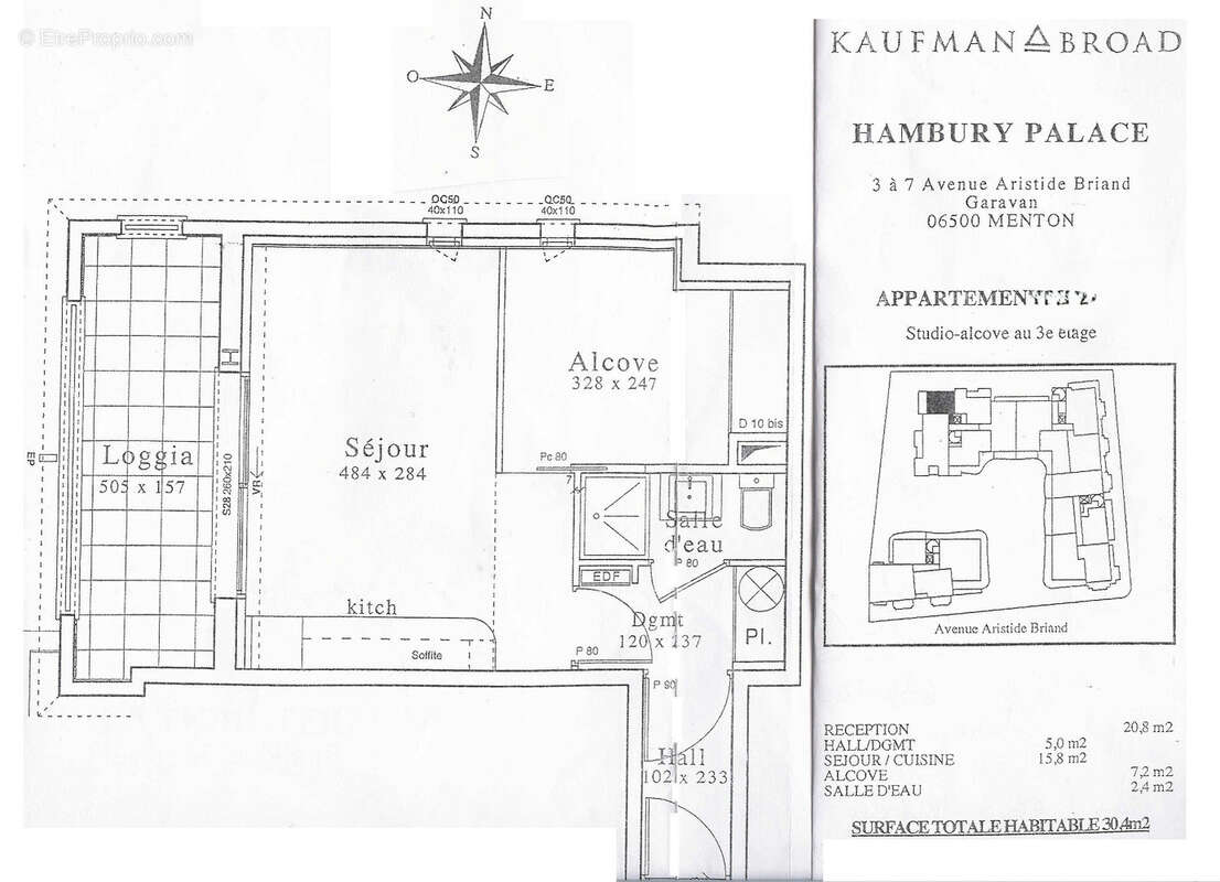 Menton / garavan -dans une résidence de standing avec loggia 8 m2, cave et parking*. - photo 20