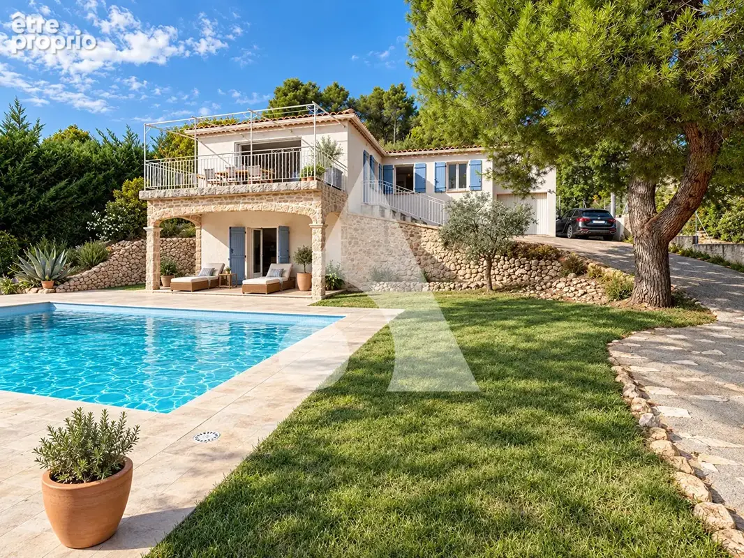 Auriol, moulin du redon, villa 136 m², 4 chambres, piscine, vue dégagée - photo 3