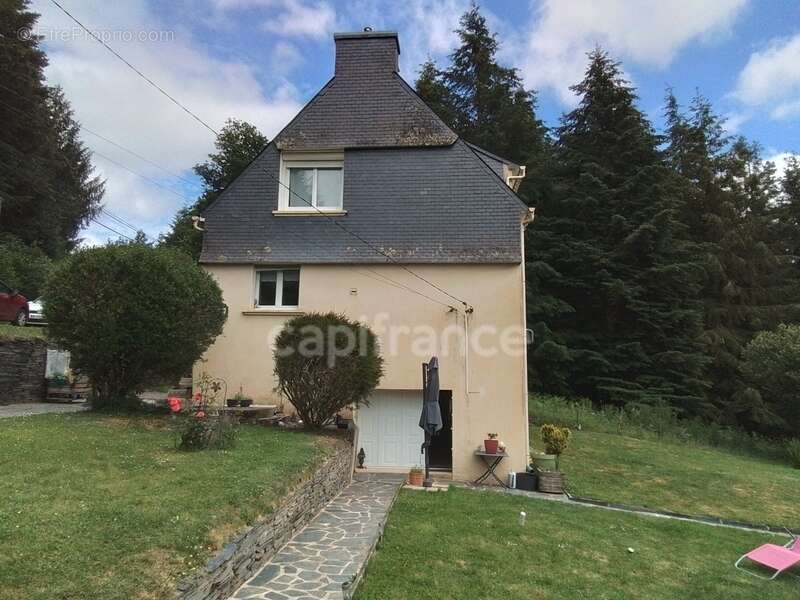 Maison rénovée 3 chambres – Vue dégagée – Sous sol - Sans vis à vis – 10 minutes de Carhaix - 50 minutes des plages - photo 3