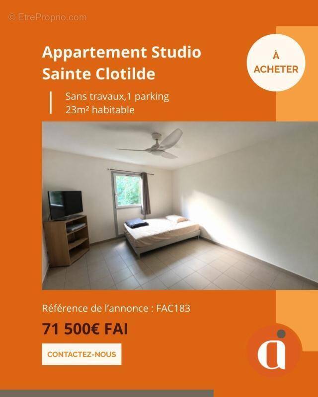 Appartement à SAINT-DENIS