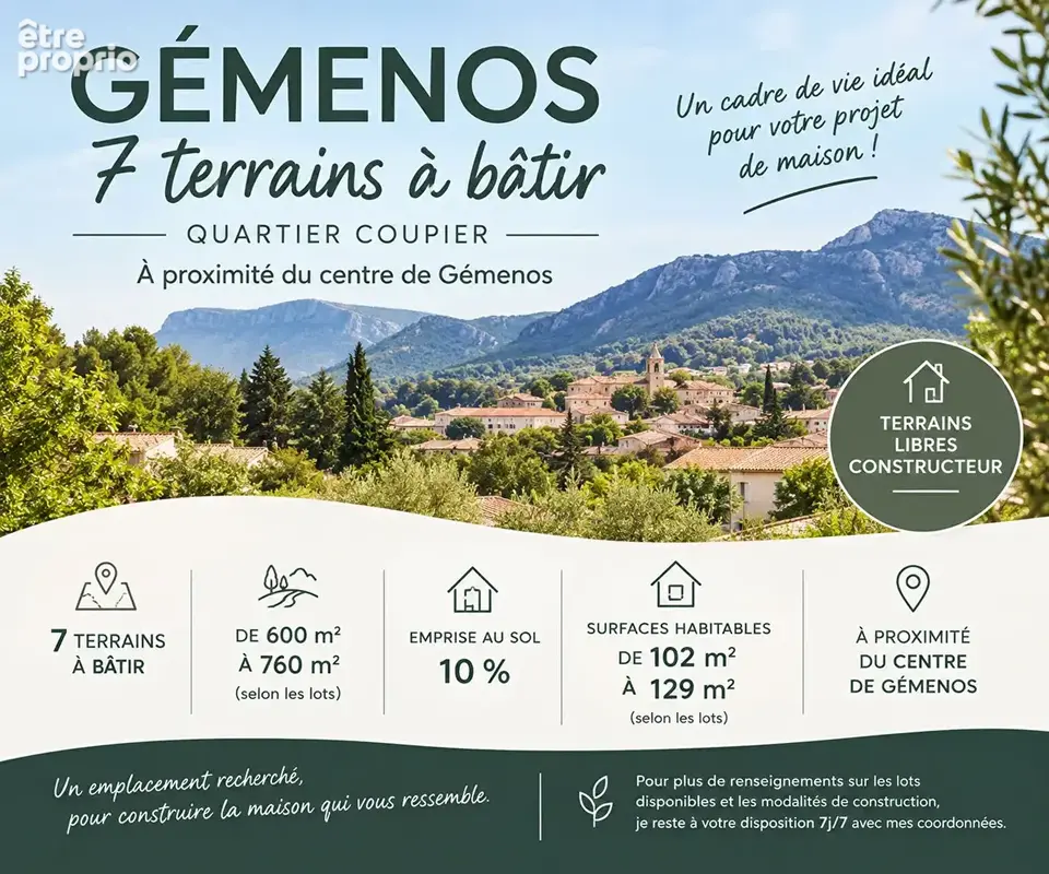 Photo Terrain à Gemenos au prix de 400 000€