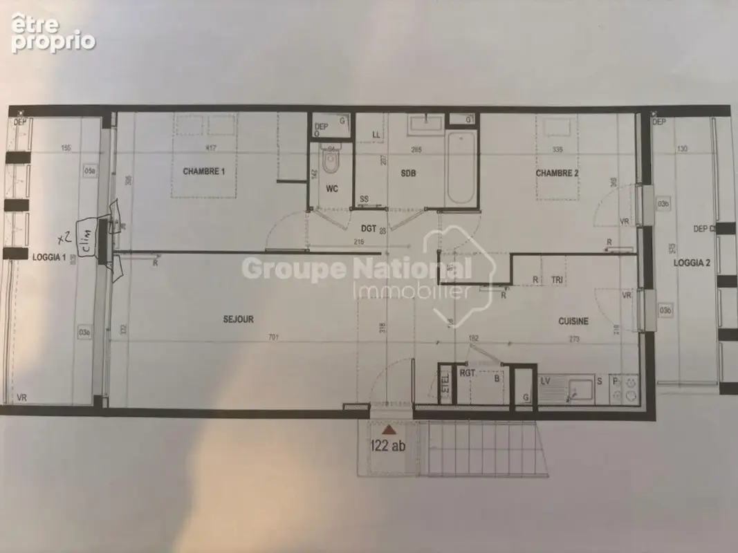 Appartement Mauguio 3 pièce(s) 68.20 m2 - photo 10
