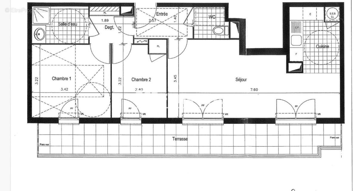 Appartement à SARTROUVILLE