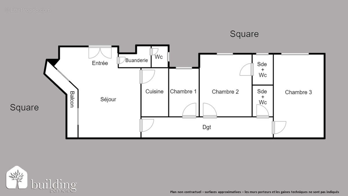 Appartement à PARIS-16E