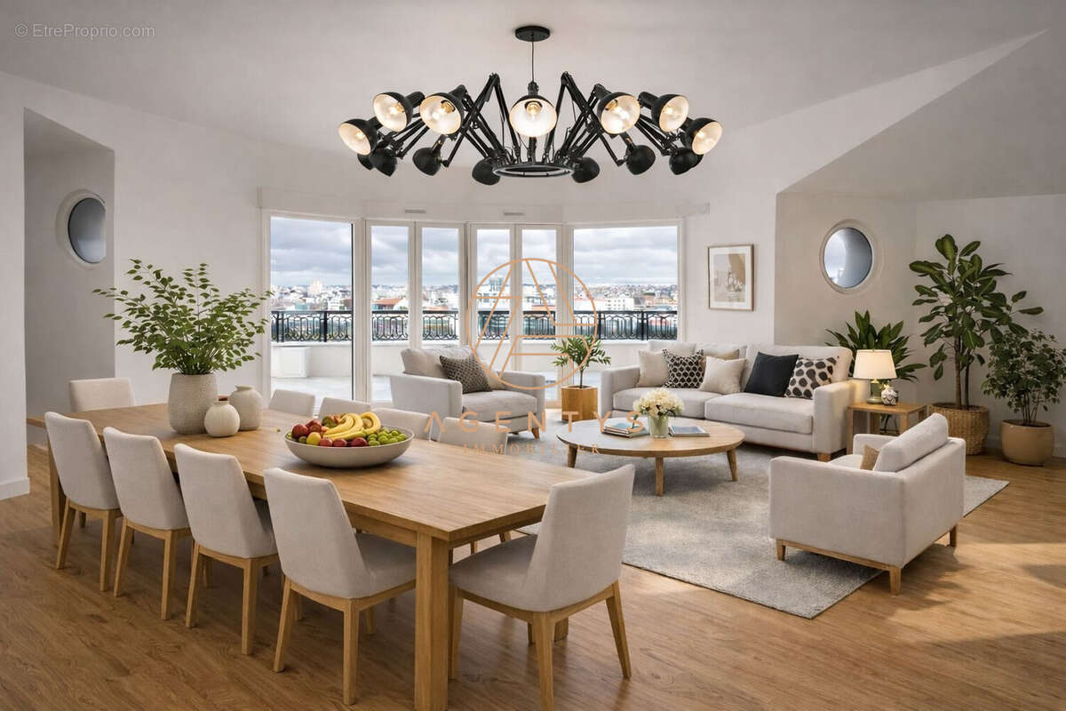 Idée d'aménagement  - Appartement à CHAMPIGNY-SUR-MARNE