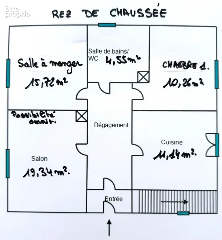 Illkirch Maison 130m2 sur 4.29 ares à rénover - photo 6
