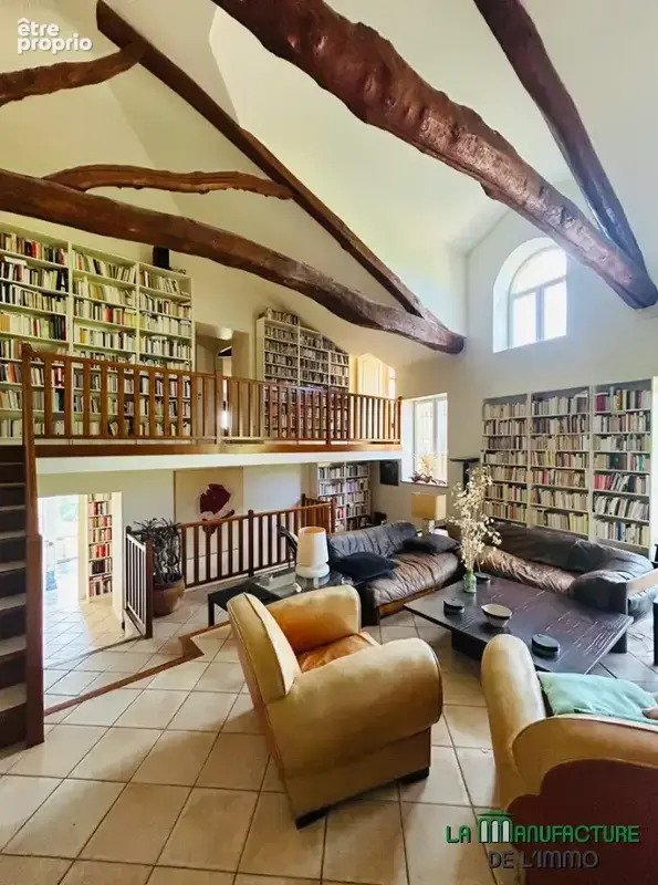 Potentiel incroyable : superbe propriété en pierres dorées 5/6 chambres + 3 salons   piscine   le badier   lét - photo 6