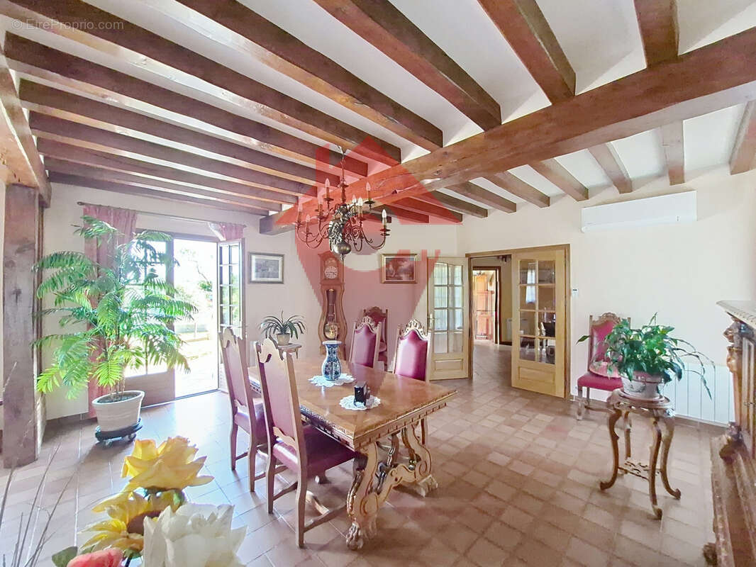 La ville-du-bois - propriété familiale de caractère - dpe c - terrain 2 460 m2 - environ 181 m2 habitables - photo 4