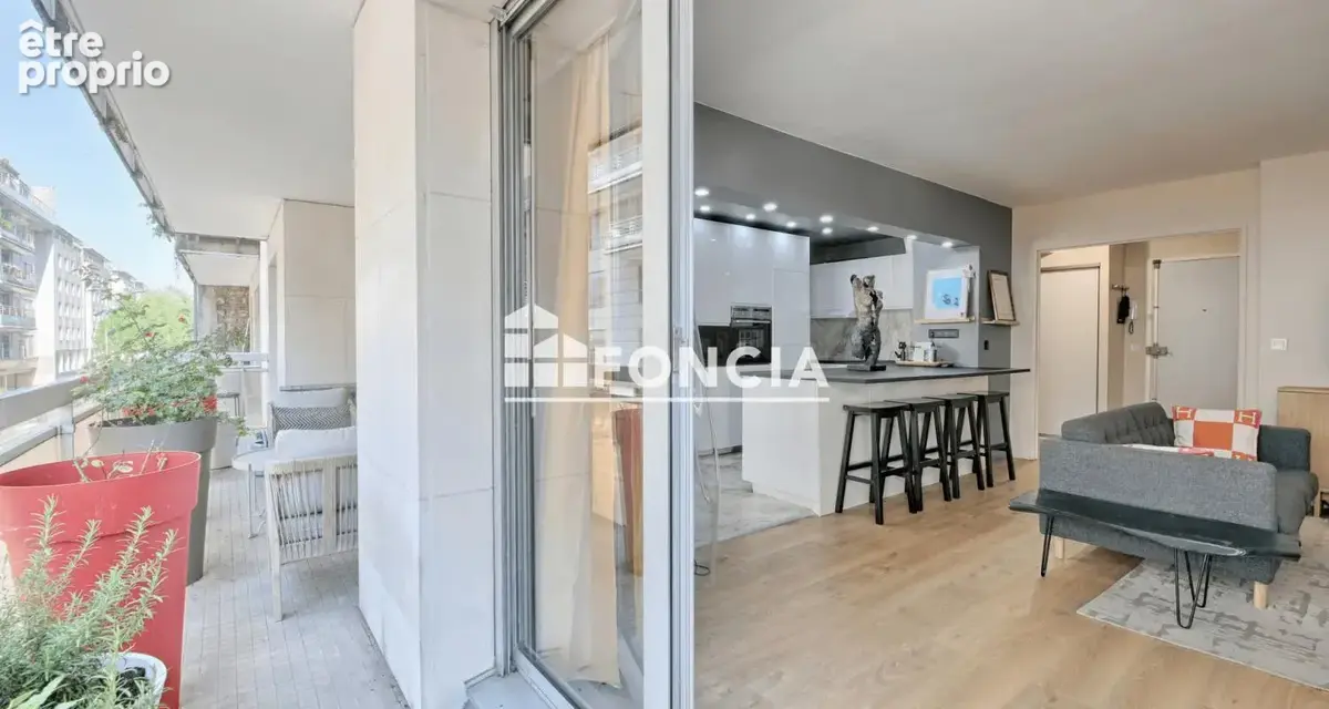 Didot: immeuble moderne  3 pieces de 74m2+ balcon de 15m2  avec cave et parking - photo 1