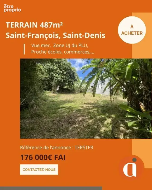 Terrain à SAINT-DENIS