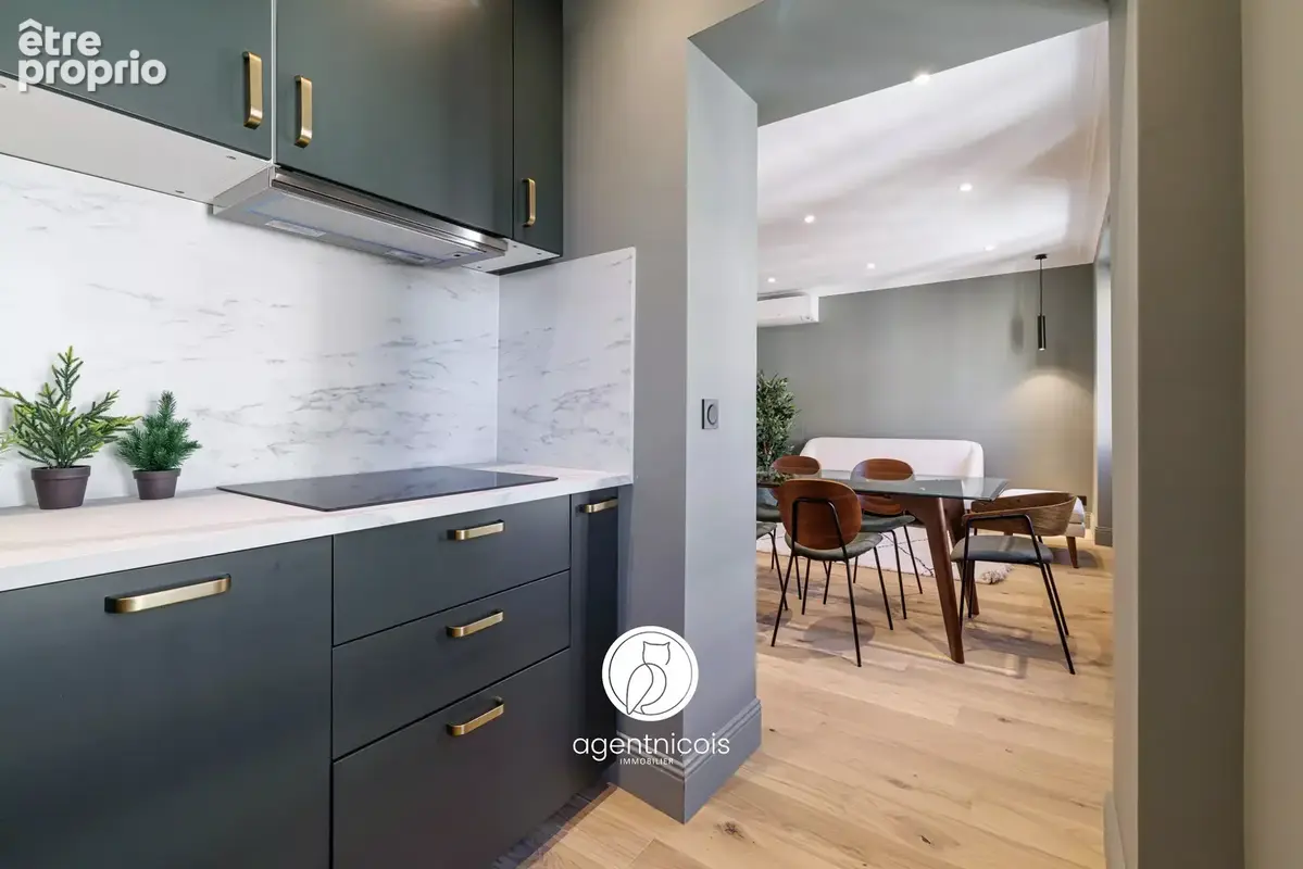 Nice // carré d'or : 4 pièces / entièrement rénové / airbnb autorisé / usage commercial / rentabilité exceptionnelle - photo 15