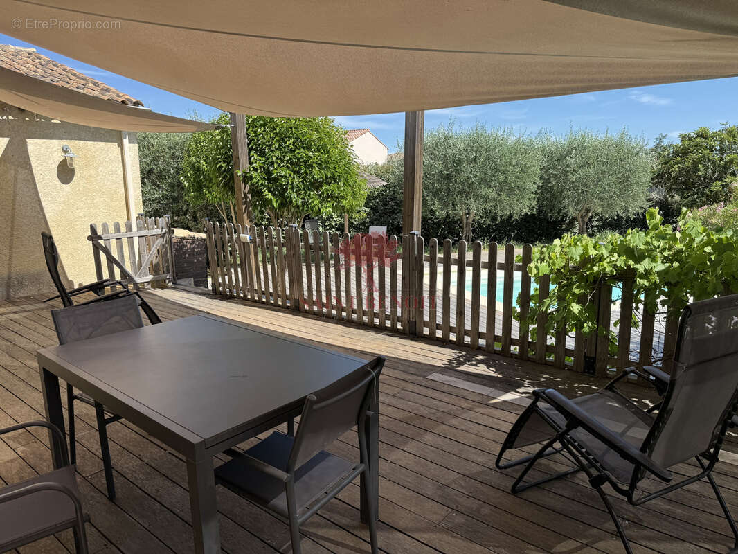 Saint-jean-de-fos agreable villa de type cinq pieces de plain pied - photo 7