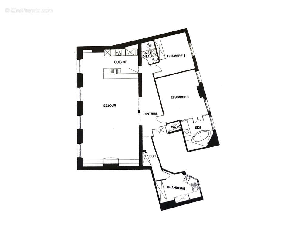 Appartement à PARIS-2E