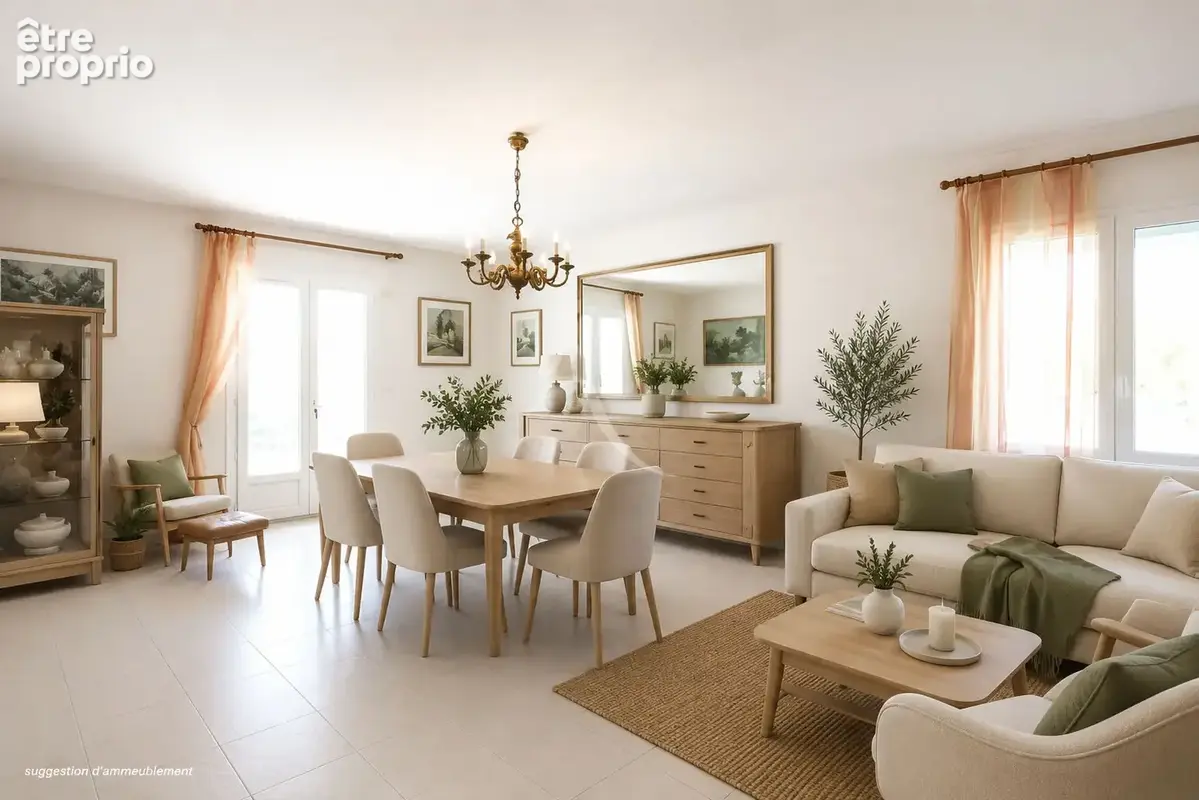 Carqueiranne Belle villa avec espace de vie de plain pied au Calme - photo 3