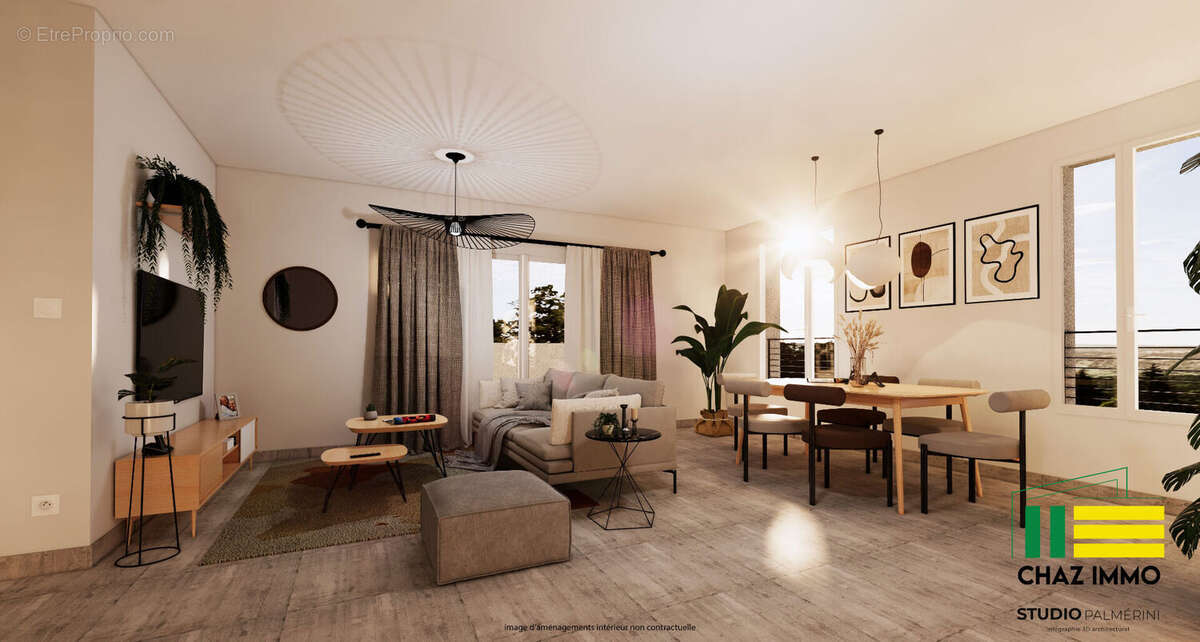 Appartement T3 de 72.5m2 Le Coteau - photo 4