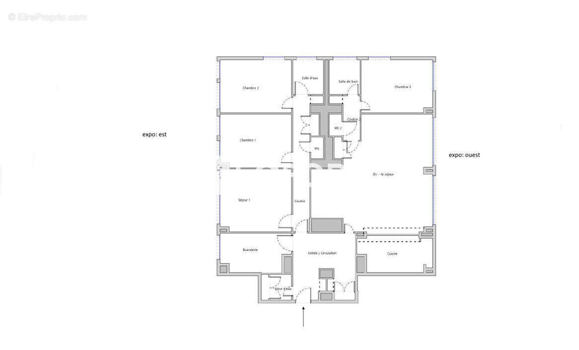 Appartement à PARIS-15E