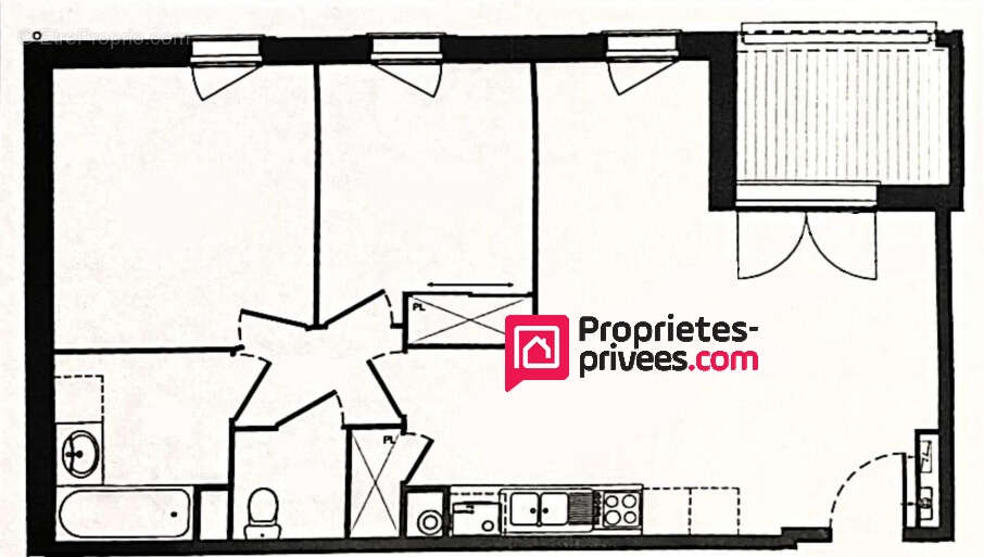 Appartement à CASTELGINEST