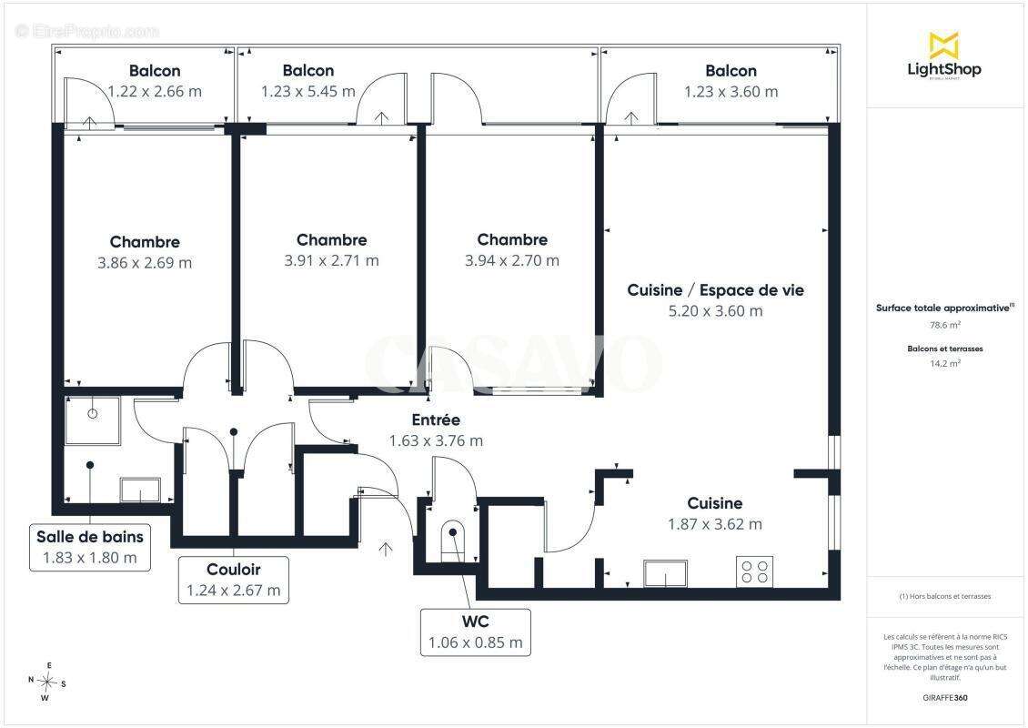 Appartement à VILLEURBANNE