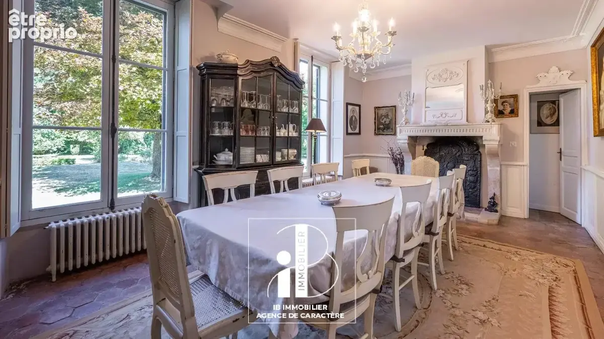 A 40 minutes de fontainebleau - domaine d'exception propriete directoire xviiiè de 535 m² avec son parc et ses dépendances - photo 9