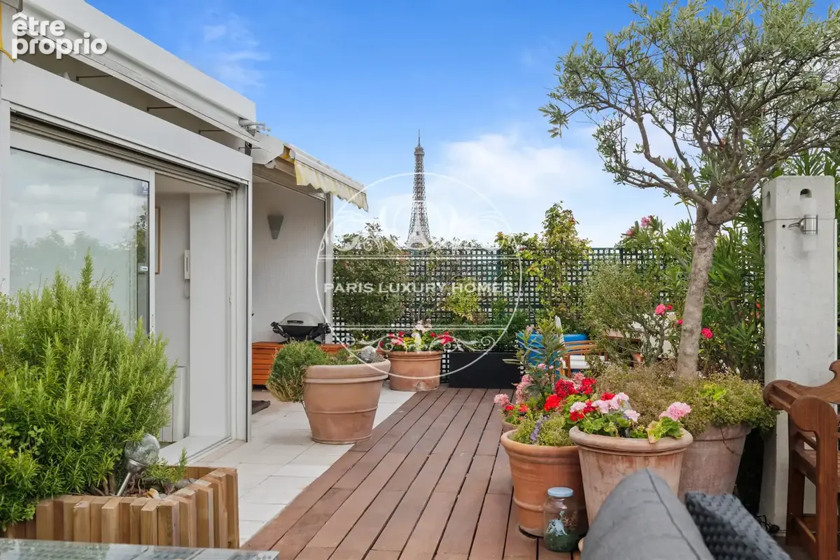Exceptionnel penthouse avec terrasse à Paris 16ème ! - photo 2