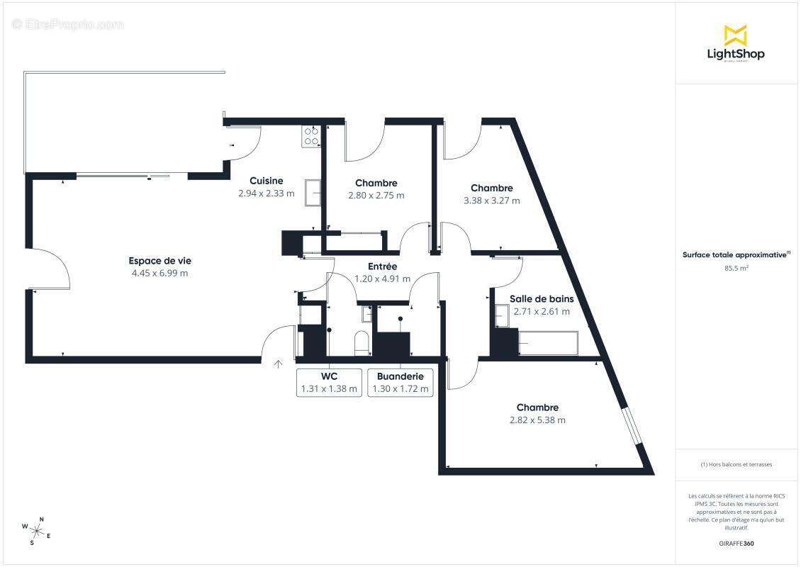 Appartement à NANTES
