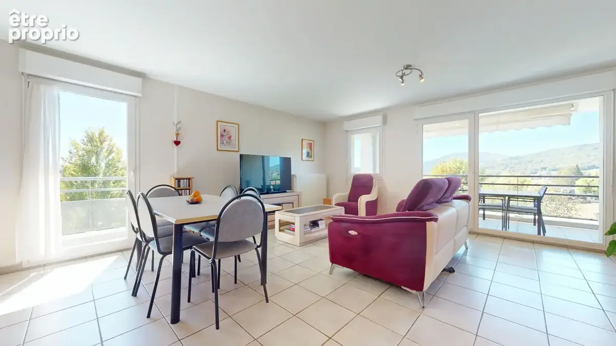 Agence immobiliere laforet - exclusivite - "nepeta" - annecy / pringy - appartement t3 de 63,86m²  - terrasse 15m² - dernier eta - photo 3