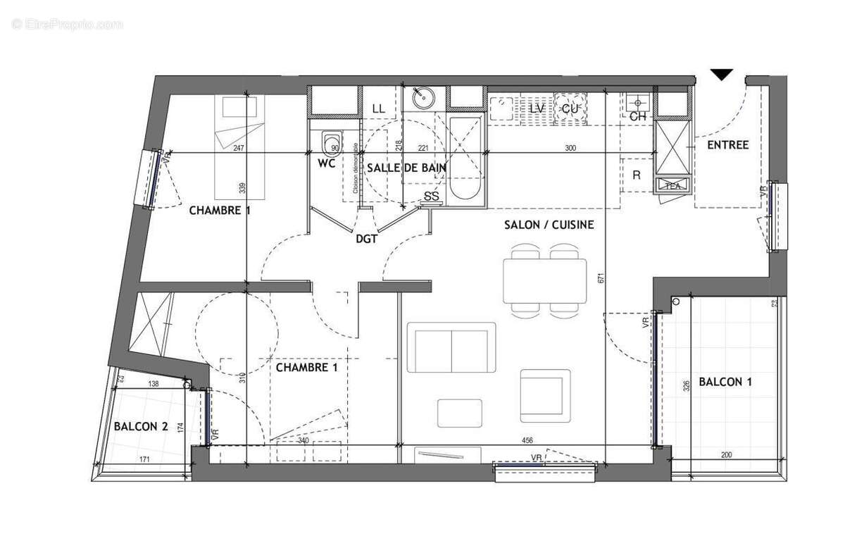 Appartement à LYON-3E