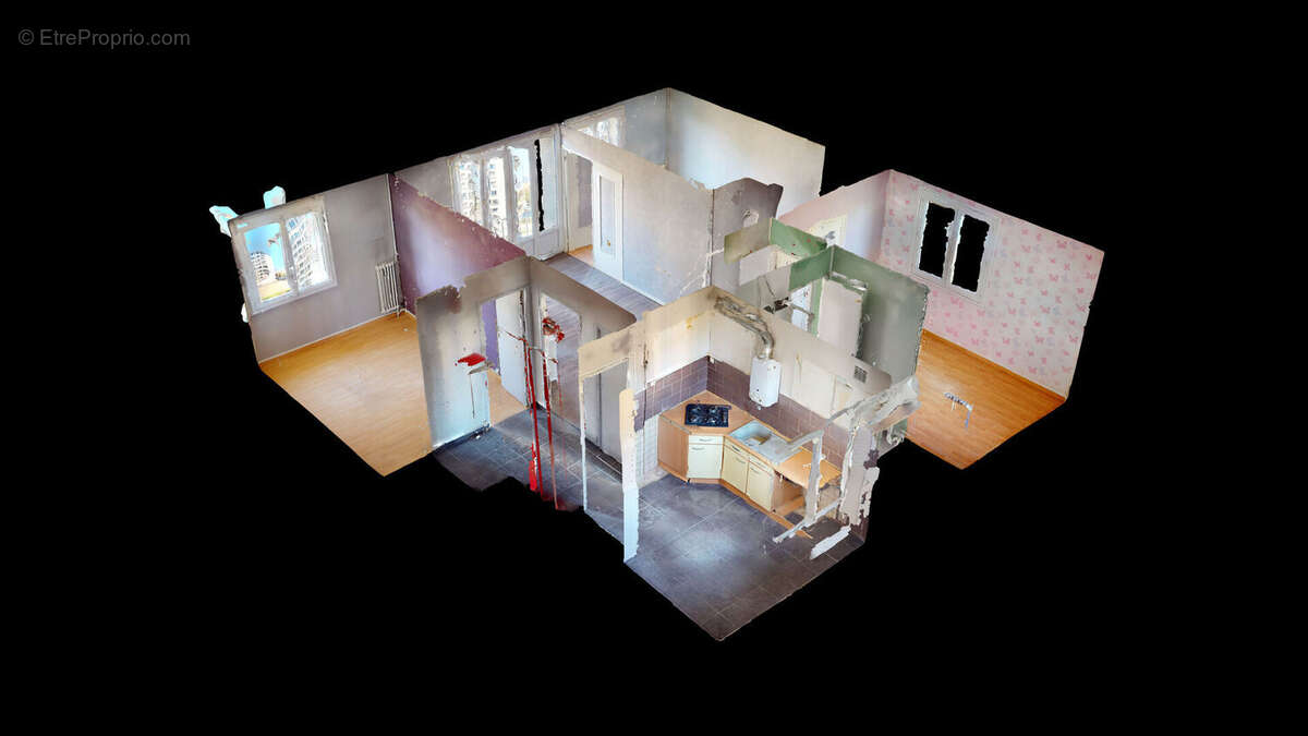 Appartement Grenoble 4 pièce(s) 64 m2 - photo 8