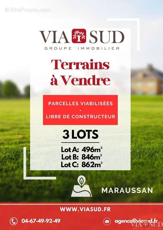 Terrain à MARAUSSAN