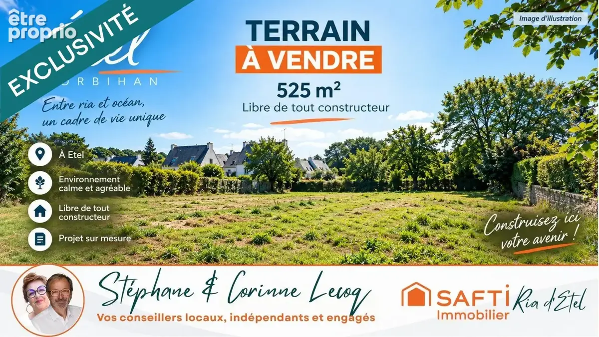 Photo 1 - Terrain à ETEL