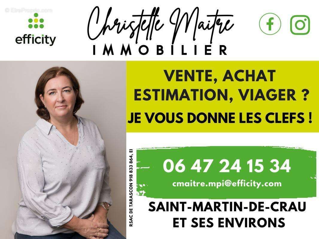 Appartement à SAINT-MARTIN-DE-CRAU