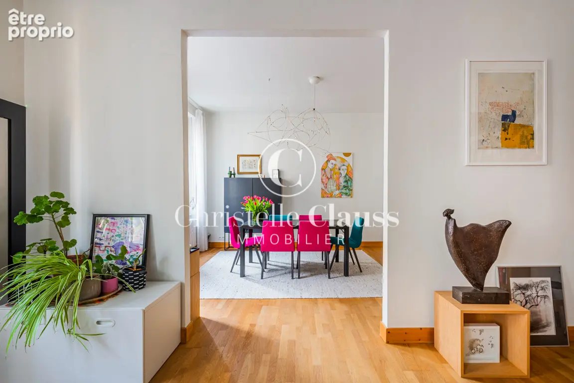 STRASBOURG - ORANGERIE  115 m², trois chambres et balcon plein sud - photo 3