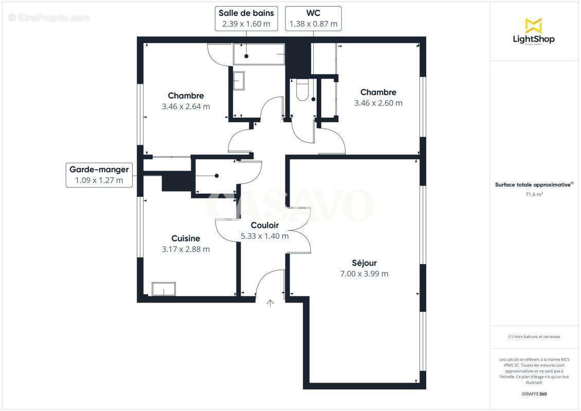 Appartement à SAINTE-COLOMBE