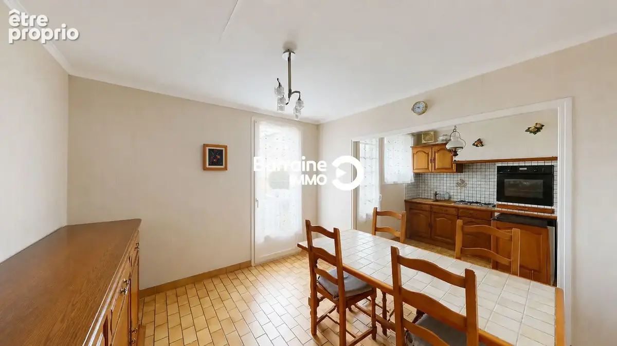 A vendre brest saint-pierre quatre moulins appt t4 65m² deux chambres - photo 3