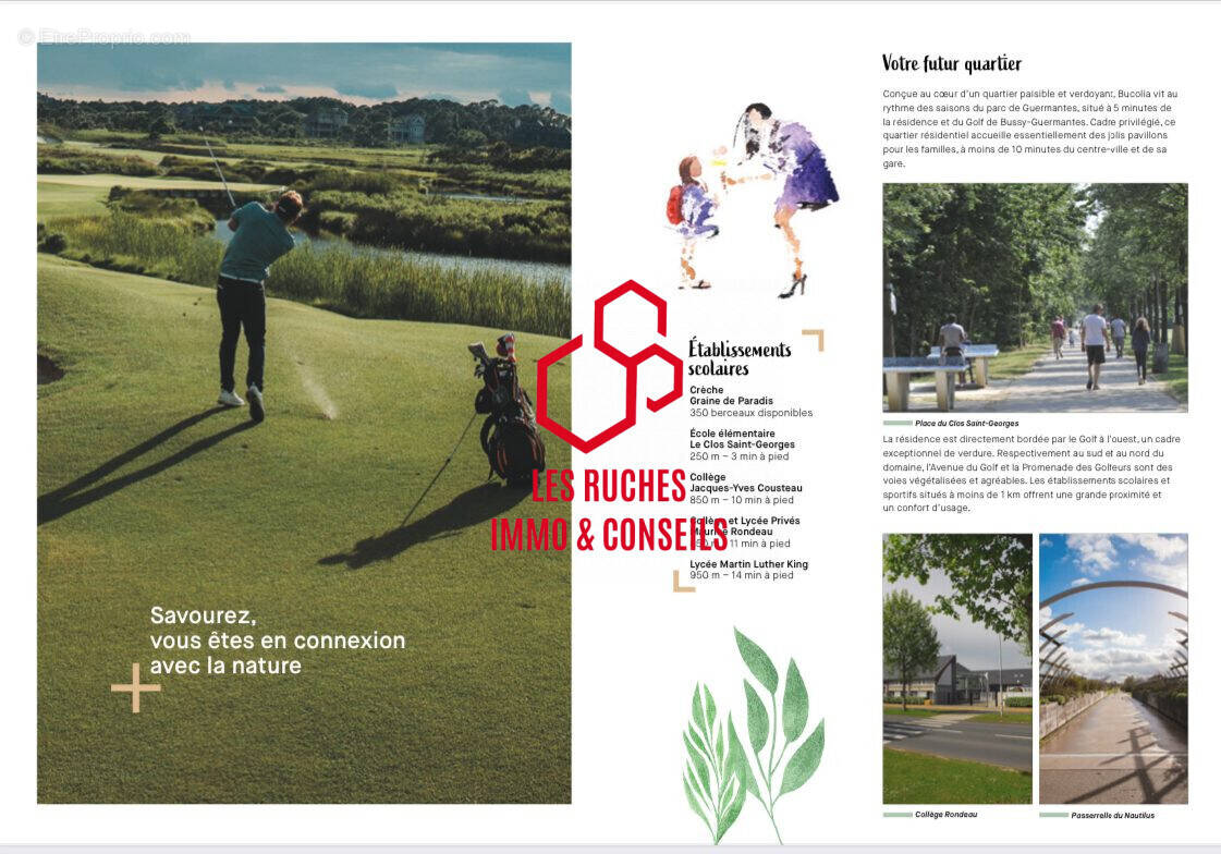 Appartement à BUSSY-SAINT-GEORGES