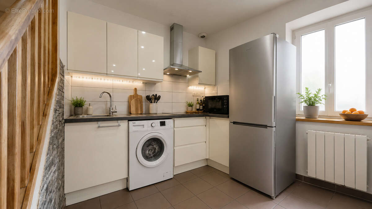 Maison de ville (50m2) - 2 chambres - avec terrasse de 15m2 - photo 5