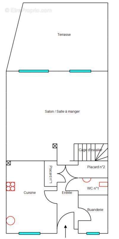 Maison à VILLENEUVE-LOUBET